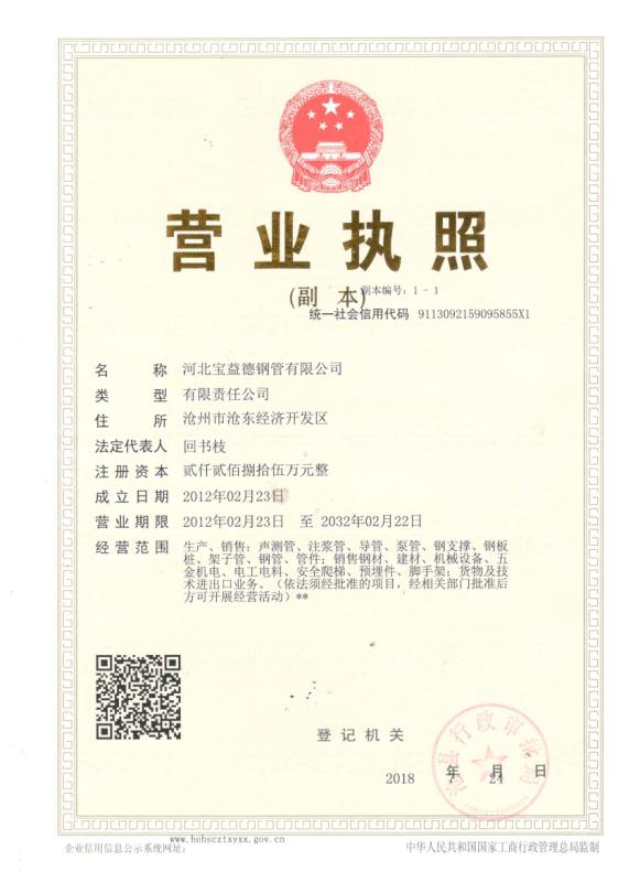 山东营业执照